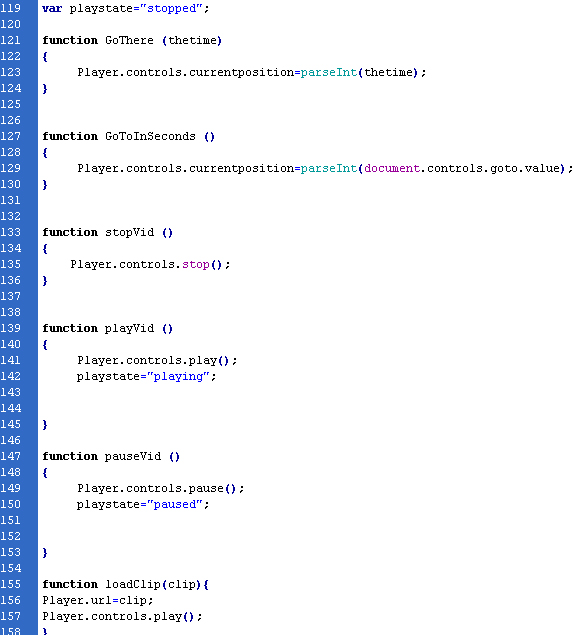 JavaScript functions for layer